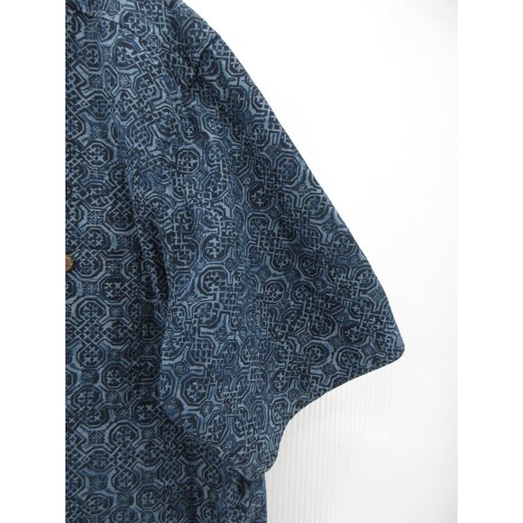 Territory Ahead Shirt XL Button Up Camp Loop Collar Safari Pockets - Picture 3 of 10